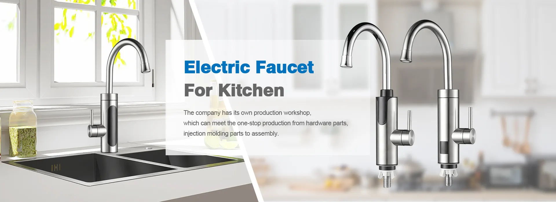 Cina Rubinetto elettrico in acciaio inossidabile per produttori di cucine